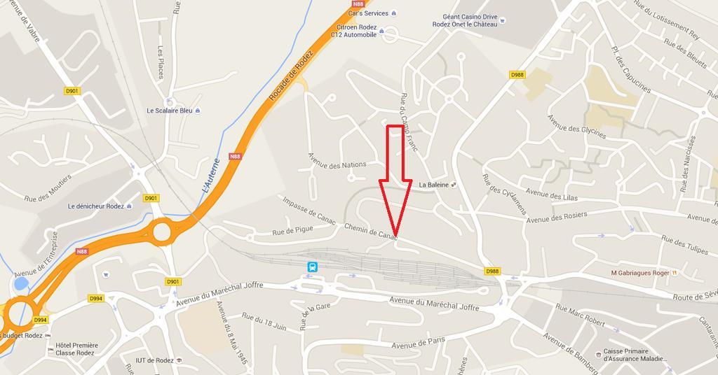 Chambre D'Hotes Le Tilleul De Canac Parking Prive Gratuit Rodez Zewnętrze zdjęcie